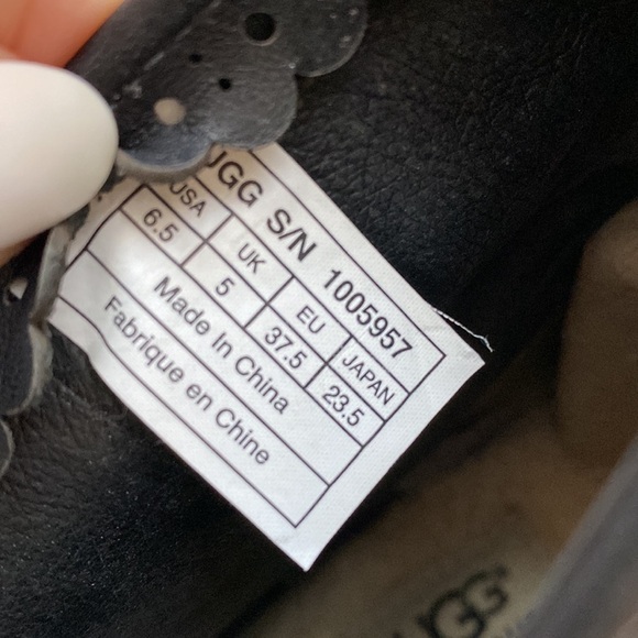 UGG Darling Black Suede Harness Booties - Picture 10 of 10